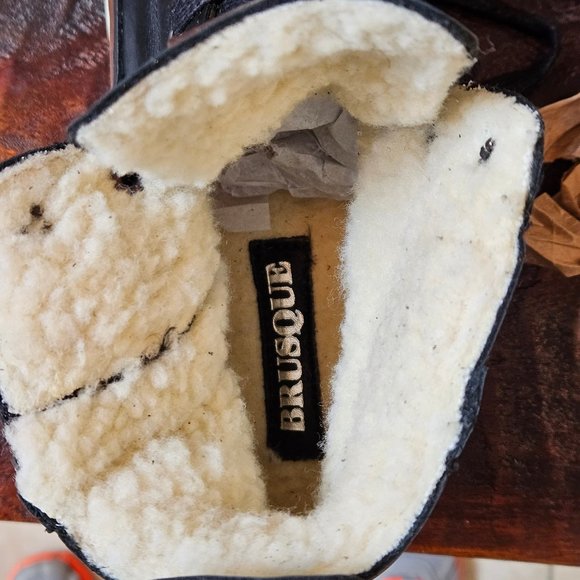 Brusque Unisex Soft Leather High-Tops, Black, EU 40 (US M-7; W-9) - Picture 13 of 16